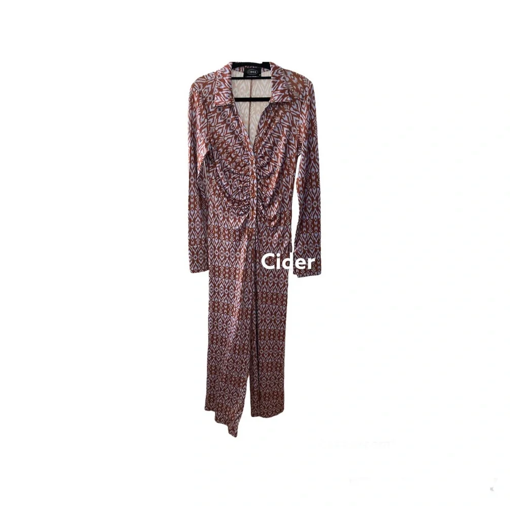 CODER Jumpsuit Long Sleeves Medium - Picture 1 of 7